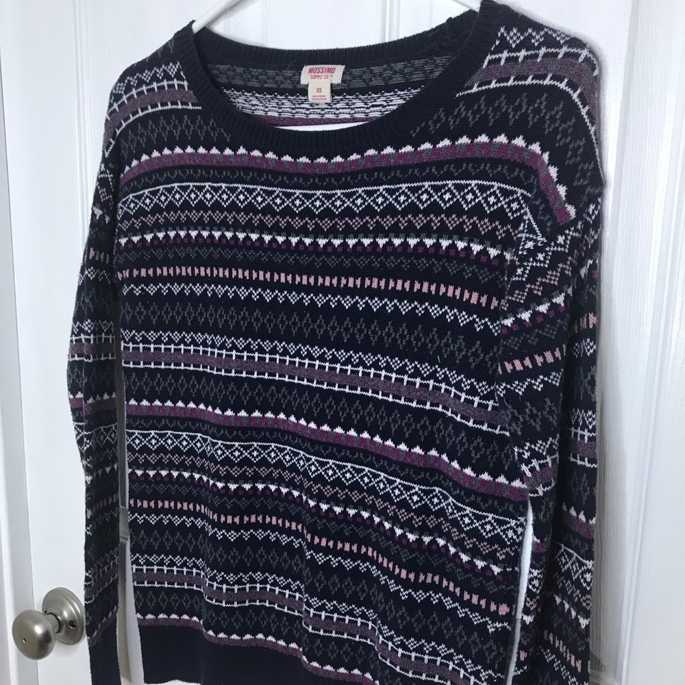 Patterned Sweater